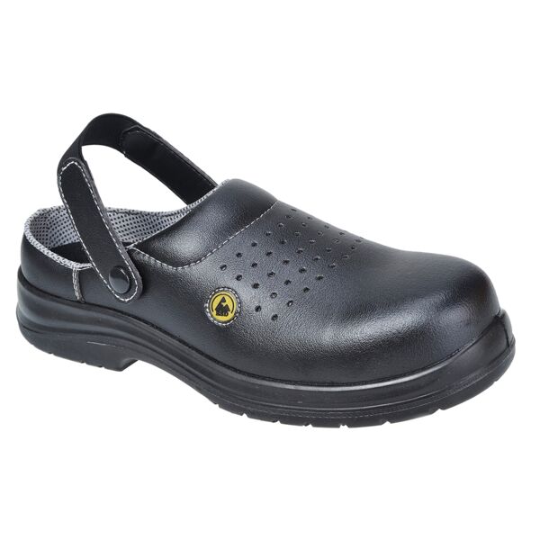 FC03 Portwest Compositelite ESD Perforated Safety Clog SB AE Thumbnail