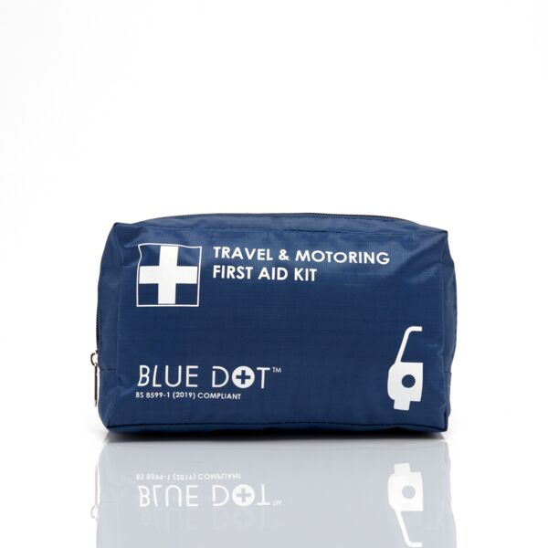 Blue Dot BS 8599-1 (2019) Travel and Motoring First Aid Kit in Blue Bag Thumbnail